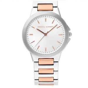 Rebecca Minkoff Cali Two Tone Bracelet Watch